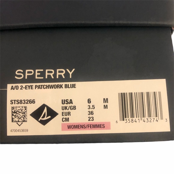 New Vineyard Vines x Sperry Colorful Heritage Patchwork Boat Shoe 6